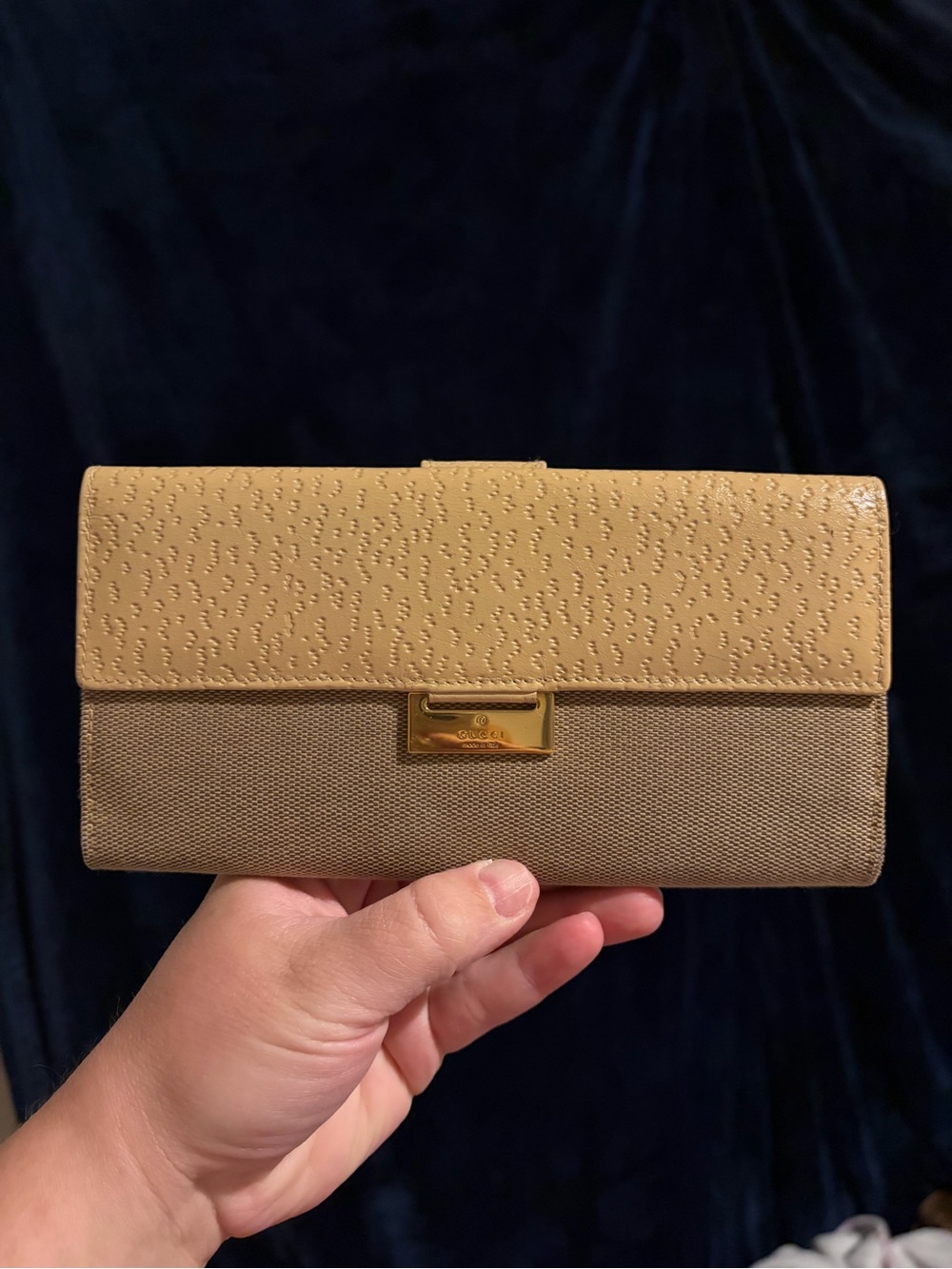 Gucci long continental wallet